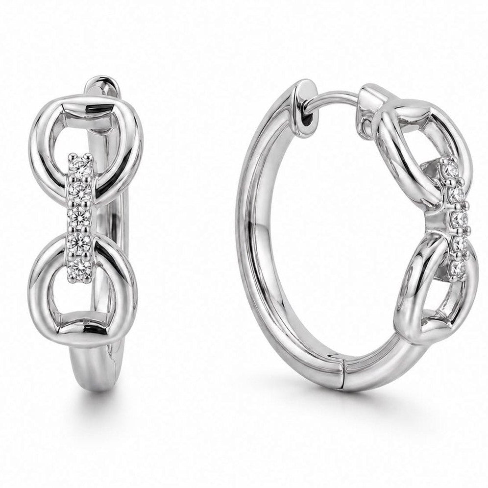 Crest earring